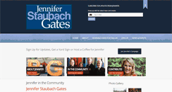 Desktop Screenshot of jenniferstaubachgates.com